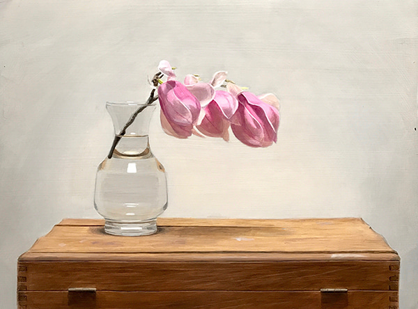 Pink Magnolia by Tsering  Hannaford | Lethbridge Gallery